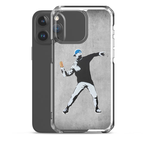 DC Sandwich Thrower Clear Case for iPhone®