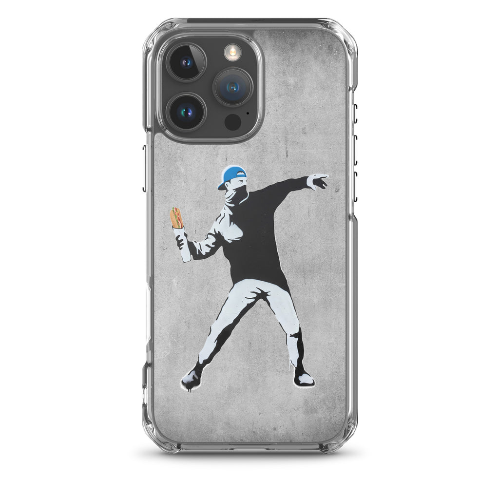 DC Sandwich Thrower Clear Case for iPhone®