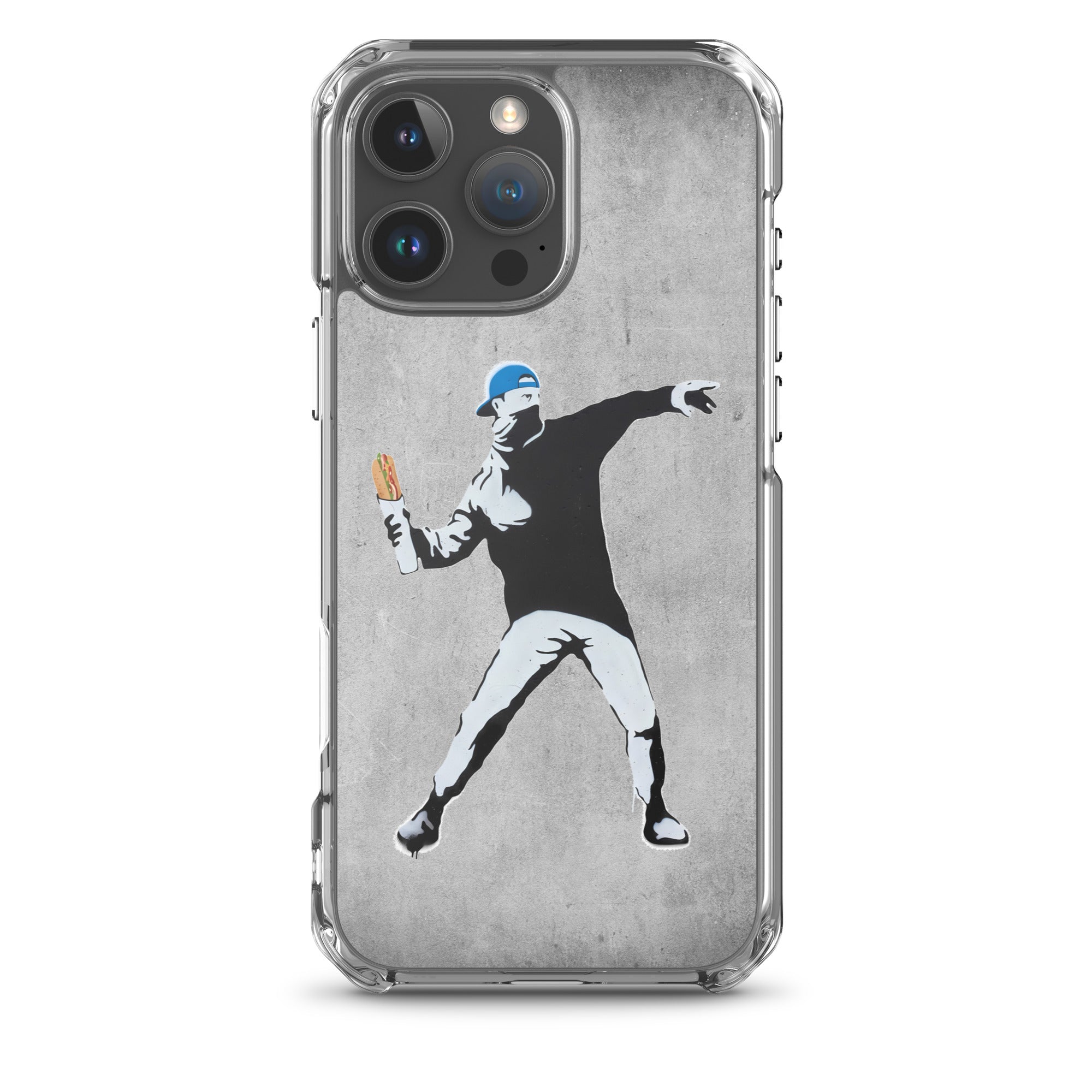 DC Sandwich Thrower Clear Case for iPhone®