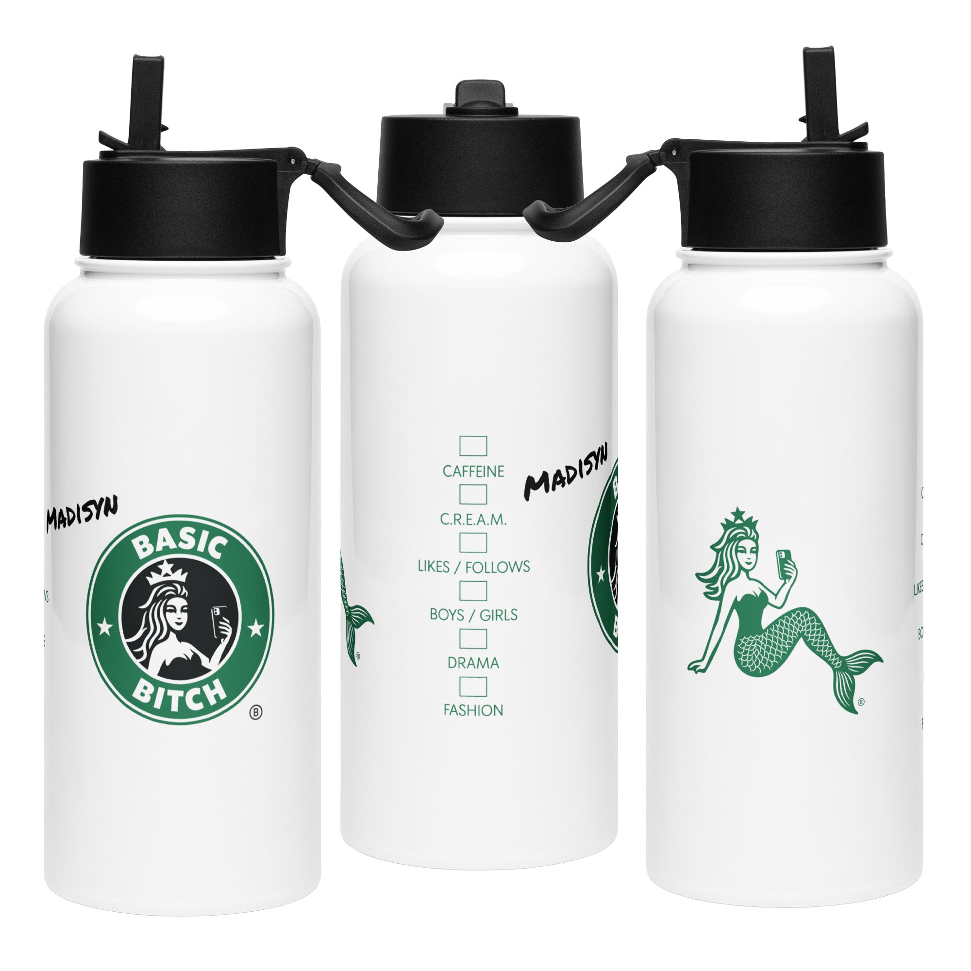 Daily Cope 32oz Water Bottle
