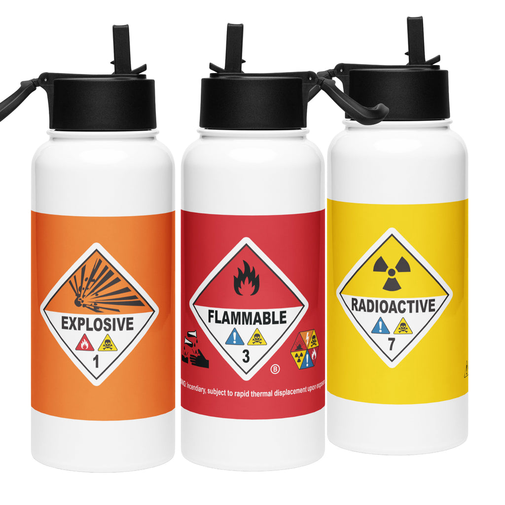 Dangerous Liquid 32oz Water Bottle