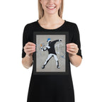 DC Sandwich Thrower Framed Art Print