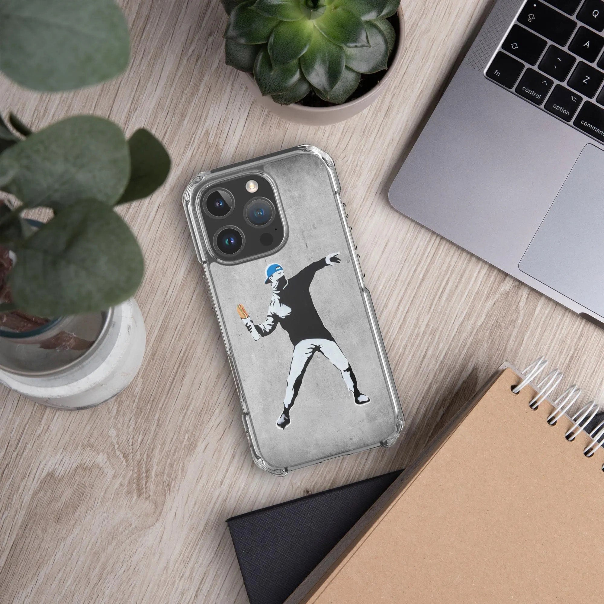 DC Sandwich Thrower Clear Case for iPhone®