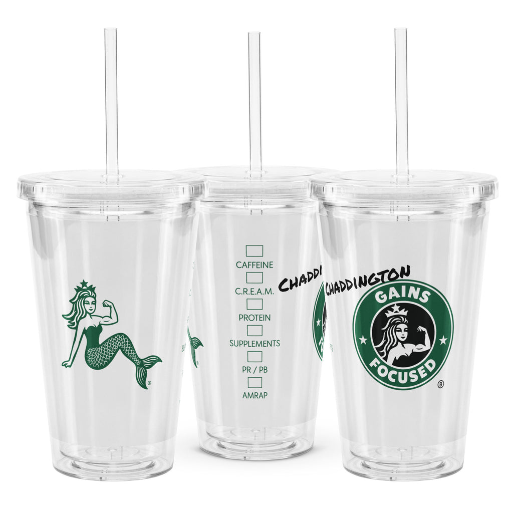 Daily Cope Reusable Plastic Tumbler