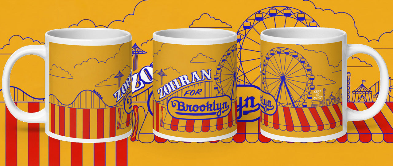 Zohran Coffee Mugs for the Five Boroughs